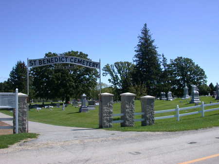 Saint Benedict cemetery Photo by Connie Street